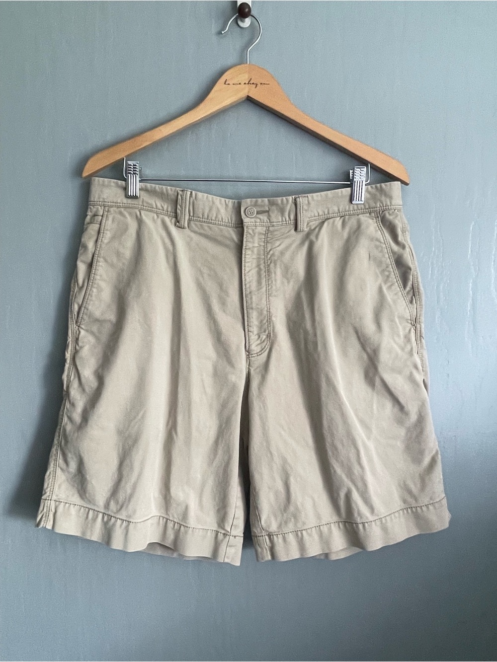Tommy Bahama Men's Classic Khaki Cotton-TENCEL Lyocell Blend Shorts Size34